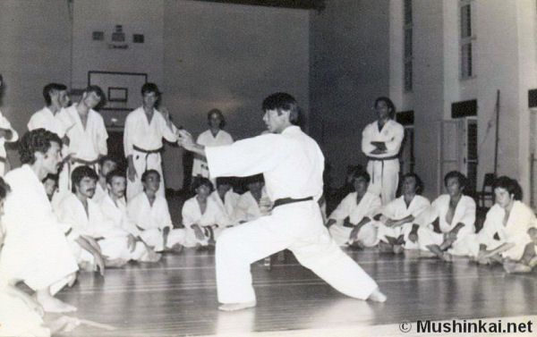 Août 1978, Lycée Gil Vicente, stage avec Maître Murakami